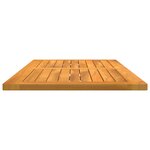 vidaXL Plateau de table 100x50x2 2 cm en bois massif d'acacia