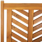 vidaXL Ensemble de salle à manger de jardin 7 pièces en bois d'acacia