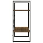 vidaXL Bibliothèque 2 niveaux Chêne brun 60x30x70 cm Bois d'ingénierie