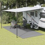 vidaXL Tapis de sol de camping anthracite 6x2 5 m