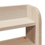 vidaXL Cadre de lit avec tête de lit 90x200 cm bois de pin massif
