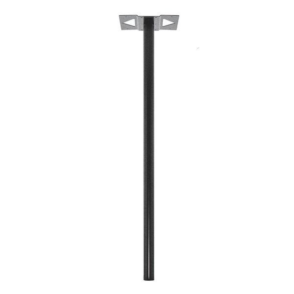 Pied elliptique Noir Sablé RAL 2100 MS