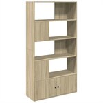 vidaXL Bibliothèque chêne sonoma 100x36x189 cm bois d'ingénierie