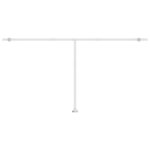 vidaXL Auvent automatique sur pied 600x350 cm Crème