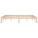 vidaXL Cadre de lit sans matelas 135x190 cm