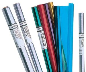 1x Rouleau couvre-livres, 700 mm x 2 m PVC Incolore ELBA