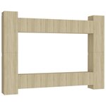 vidaXL Ensemble de meubles TV 10 Pièces Chêne sonoma Bois d'ingénierie