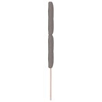 vidaXL Tête de lit LED Taupe 90 cm en tissu
