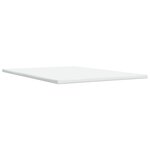 vidaXL Sommier à lattes de lit avec matelas Marron foncé 140x200 cm