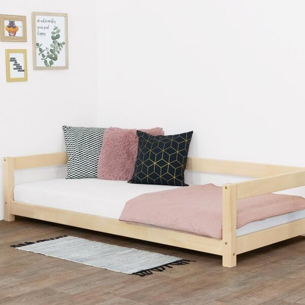 Lit Montessori enfant STUDY 90 x 190 vernis