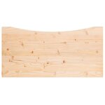 vidaXL Dessus de bureau 100x60x2 5 cm bois massif de pin