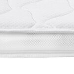 vidaXL Sur-matelas 100 x 200 cm Mousse de gel 7 cm