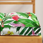 vidaXL Coussins de palette pour siège 2 Pièces Jungle tropicale 40x40x8 cm Tissu Oxford