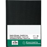 Registre quadrillé 5/5 folioté, 210 x 297 mm 200 pages EXACOMPTA