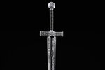 EXCALIBUR UV Antique Finish Version Legend of the Sword 2 Once Argent Monnaie 2000 Francs Cameroon 2025