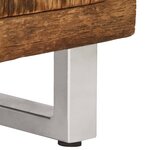 vidaXL Meuble TV Bois de récupération massif 140x30x40 cm