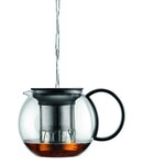 ASSAM - Théiere à piston BODUM   couvercle plastique  filtre en inox  0.5 l
