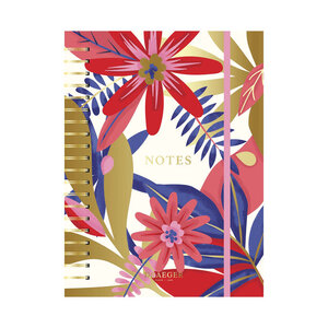Carnet de Notes 2025 - Plusieurs Motifs - Fleurs - Draeger