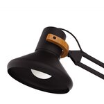 Lampe à LED à poser UNILUX Baya Bamboo noire
