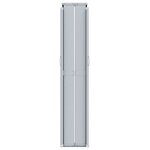 vidaXL Auvent latéral rétractable Rouge 180x1000 cm