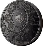 Pièce de monnaie en Argent 20 Dollars g 93.3 (3 oz) Millésime 2024 Day and Night BALD EAGLE