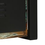 vidaXL Armoire Murale de Salle de Bain Multicolore Bois Récupéré Moyenne
