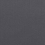 vidaXL Coussin de banc de jardin anthracite 200x50x7 cm tissu oxford