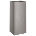 vidaXL Jardinière 32x29x75 cm acier corten