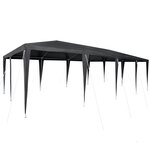 vidaXL Tente de fête anthracite 8x4 m PE