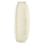 vidaXL Coussin de palette pour siège/dossier Crème 120x50x12 cm Tissu oxford