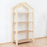 Etagère cabane TALLY bois blanc