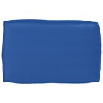vidaXL Coussins de palette en tissu Oxford bleu royal  2 pièces