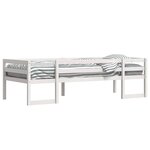 vidaXL Cadre de lit pour enfants sans matelas 90x190 cm pin massif