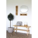 Etagère murale bambou naturel 45 x 10 x 12 cm