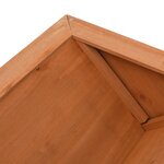 vidaXL Jardinière 90x55x56 cm Bois de sapin
