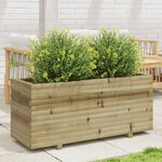 vidaXL Jardinière 110x40x49 5 cm bois de pin imprégné