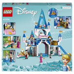 LEGO® Disney Princess™ : Château de Cendrillon et Prince Charmant - Set de Jeu Magique 43206