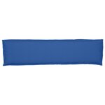 vidaXL Coussin de palette pour banc Bleu Royal 150x40x8 cm Tissu Oxford