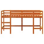 vidaXL Lit mezzanine d'enfants sans matelas avec échelle 80x200 cm