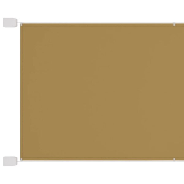 vidaXL Auvent vertical Beige 180x600 cm Tissu oxford