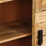 vidaXL Buffet Bois de manguier solide 160x40x80 cm