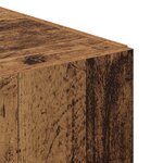 vidaXL Buffet Vieilli 50x42.5x185 cm Bois d'Ingénierie