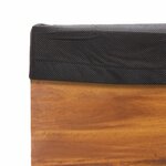 vidaXL Jardinière 25x25x25 cm bois massif d'acacia