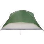 vidaXL Tente de cabine familiale 6 personnes vert imperméable