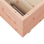 vidaXL Jardinière 70x70x49 5 cm bois massif douglas