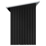 vidaXL Abri de jardin Anthracite Acier