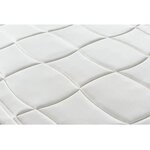 Sommier + matelas ferme à mémoire de forme 5 zones 140 x 190 x 28 cm