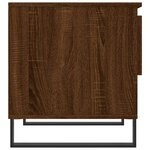 vidaXL Tables basses 2 Pièces chêne marron 50x46x50 cm bois d'ingénierie