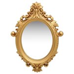 vidaXL Miroir mural style château 56x76 cm Doré