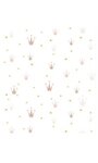 Tapis enfant Crown 100 x 150 cm - Blanc